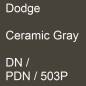 Preview: Dodge, Ceramic Gray, DN / PDN / 503P.